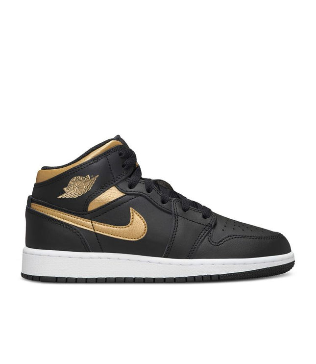 Black Metallic Gold Swoosh (GS)