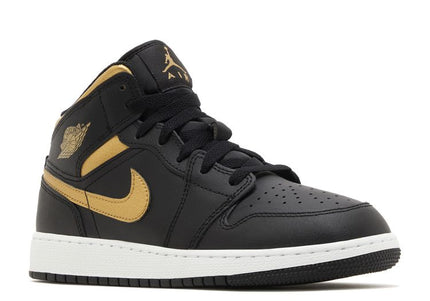 Black Metallic Gold Swoosh (GS)