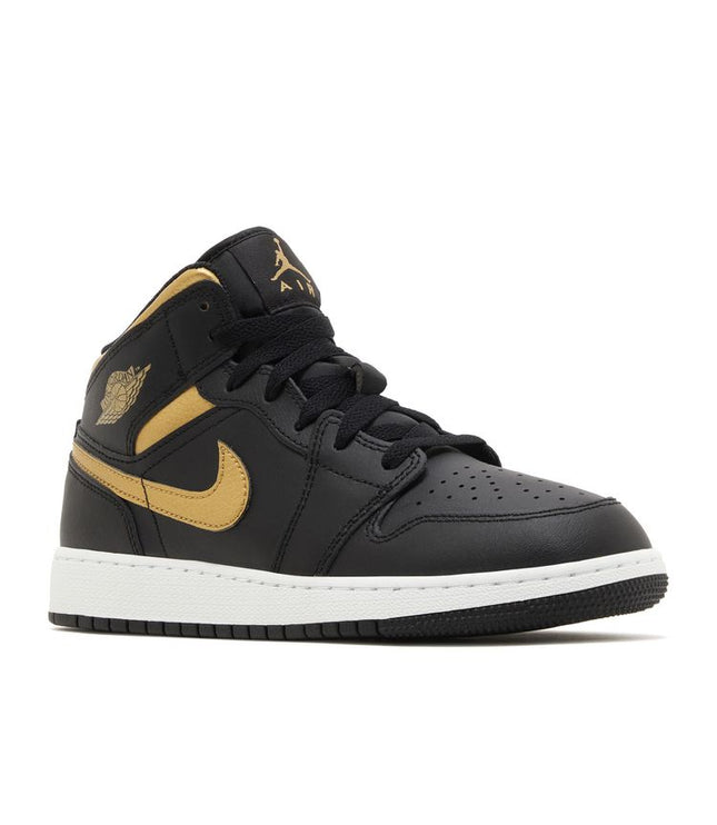 Black Metallic Gold Swoosh (GS)