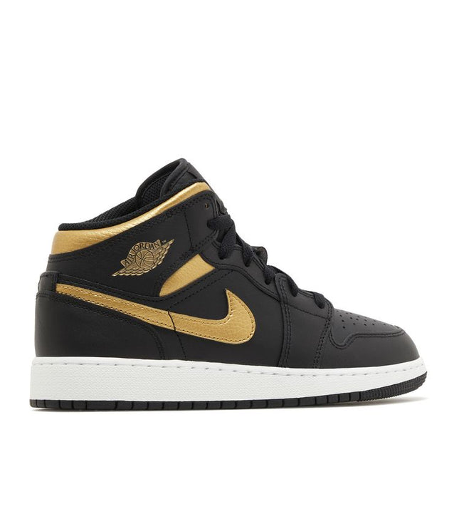 Black Metallic Gold Swoosh (GS)