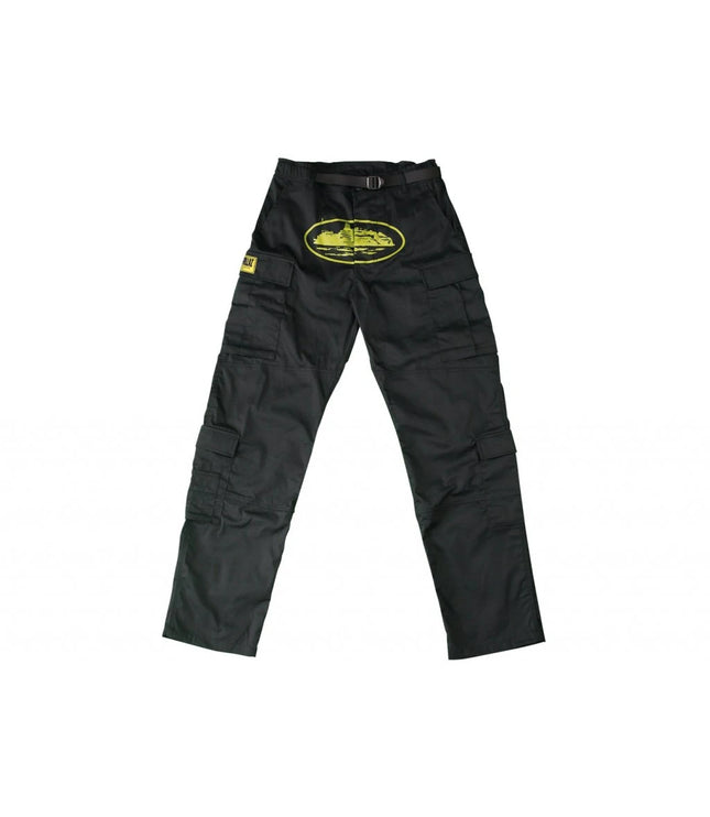 Corteiz Yella Guerillaz Cargos Black/Yellow