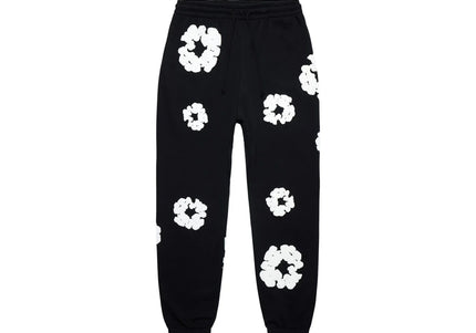 Denim Tears The Cotton Wreath Sweatpants Black