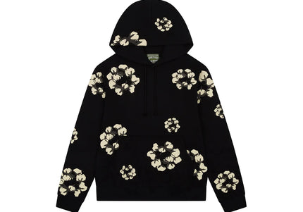 Denim Tears x CPFM Cactus Tears Wreath Hoodie Black