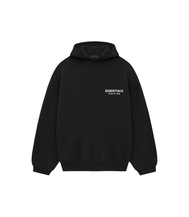 Fear of God Essentials Fleece Hoodie (FW24) Black