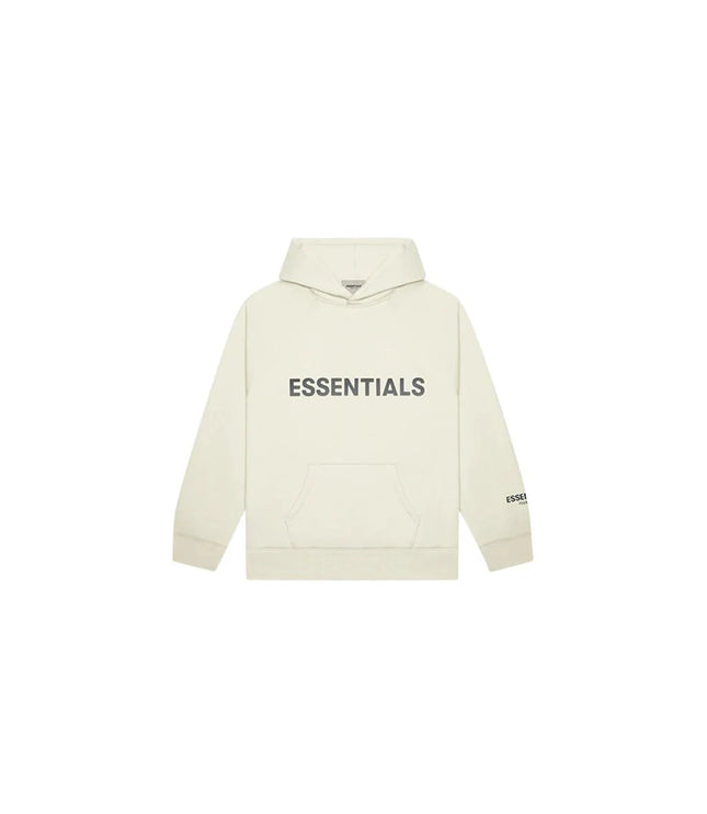 Fear of God Essentials Pullover Hoodie Applique Logo Buttercream