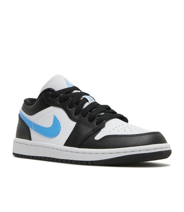Jordan 1 Low Black University Blue White (W)