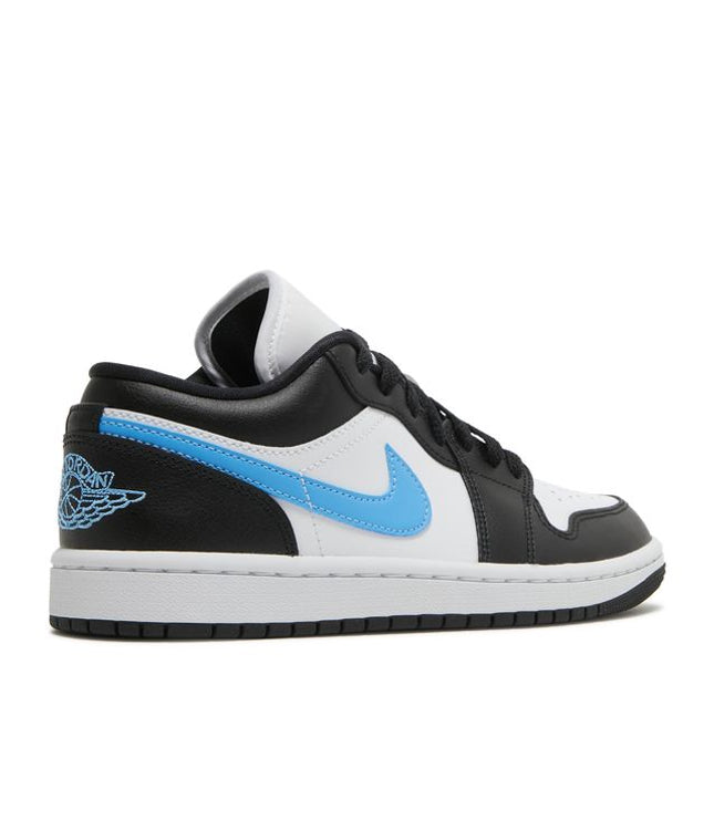 Jordan 1 Low Black University Blue White (W)