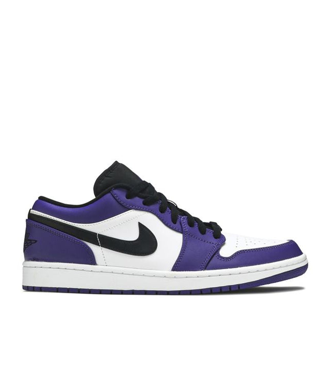 Jordan 1 Low Court Purple White