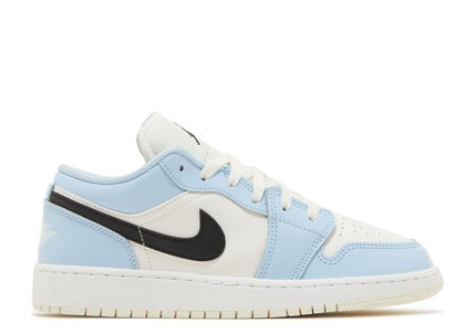 Jordan 1 Low Ice Blue Black (GS)