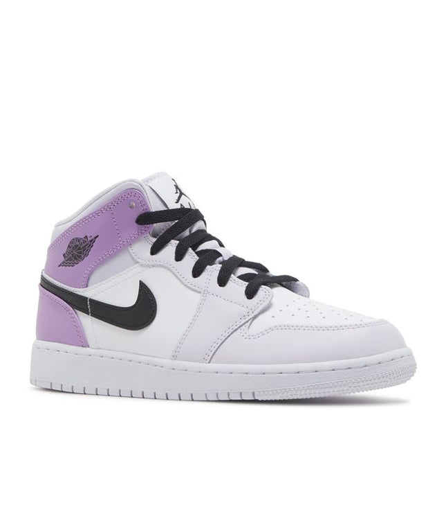 Jordan 1 Mid Barely Grape (GS)
