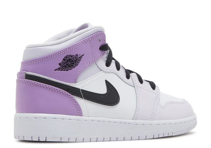 Jordan 1 Mid Barely Grape (GS)