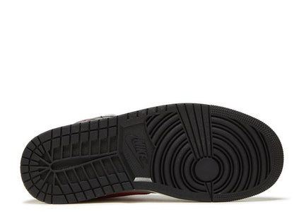 Jordan 1 Mid Black College Grey Gym Red (W)