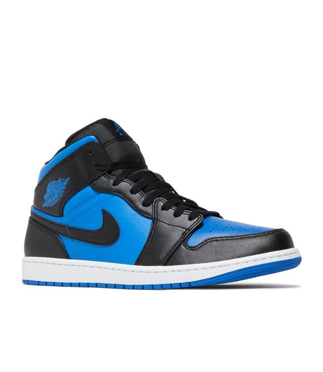 Jordan 1 Mid Black Royal Blue