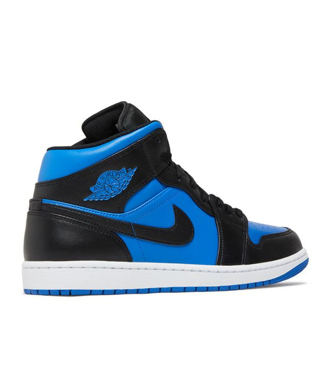 Jordan 1 Mid Black Royal Blue
