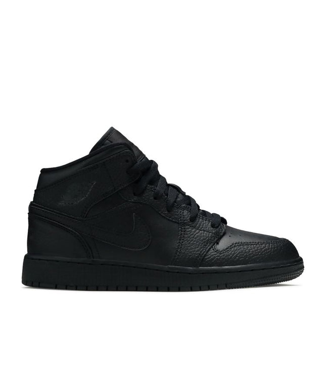 Jordan 1 Mid Black (GS)