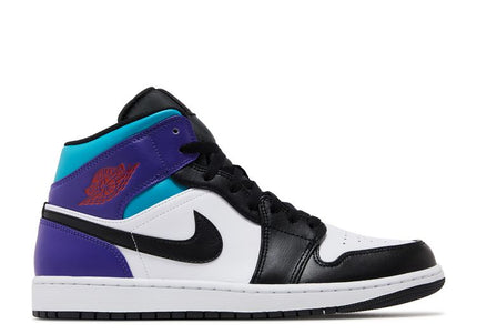 Jordan 1 Mid Court Purple Tropical Twist
