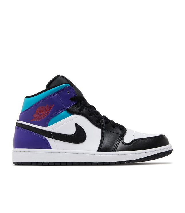 Jordan 1 Mid Court Purple Tropical Twist