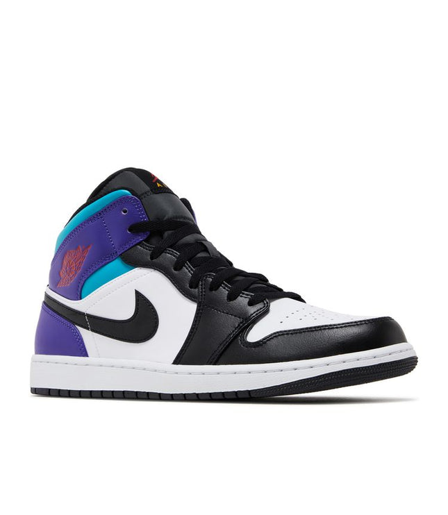 Jordan 1 Mid Court Purple Tropical Twist