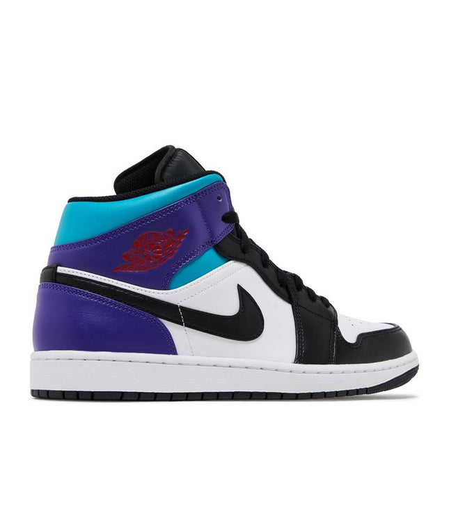 Jordan 1 Mid Court Purple Tropical Twist
