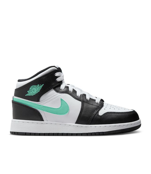 Jordan 1 Mid Green Glow (GS)