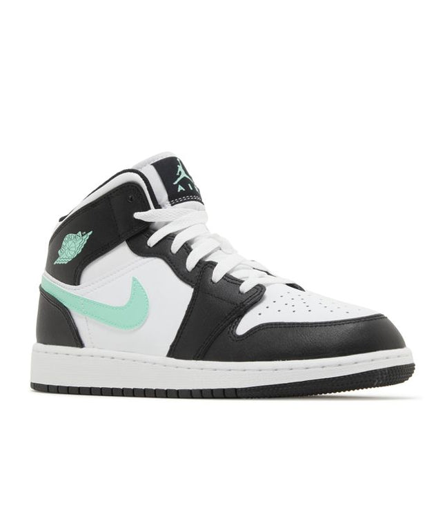 Jordan 1 Mid Green Glow (GS)