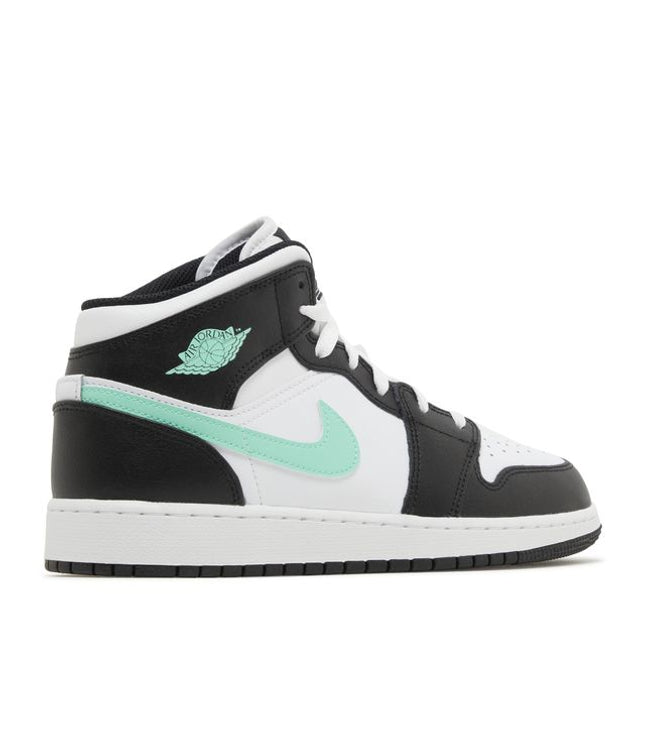 Jordan 1 Mid Green Glow (GS)