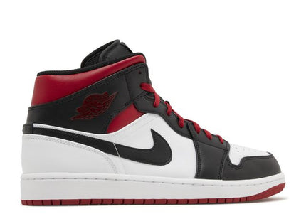Jordan 1 Mid Gym Red Black Toe