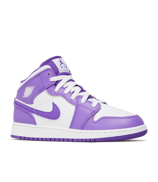 Jordan 1 Mid Purple Venom (GS)