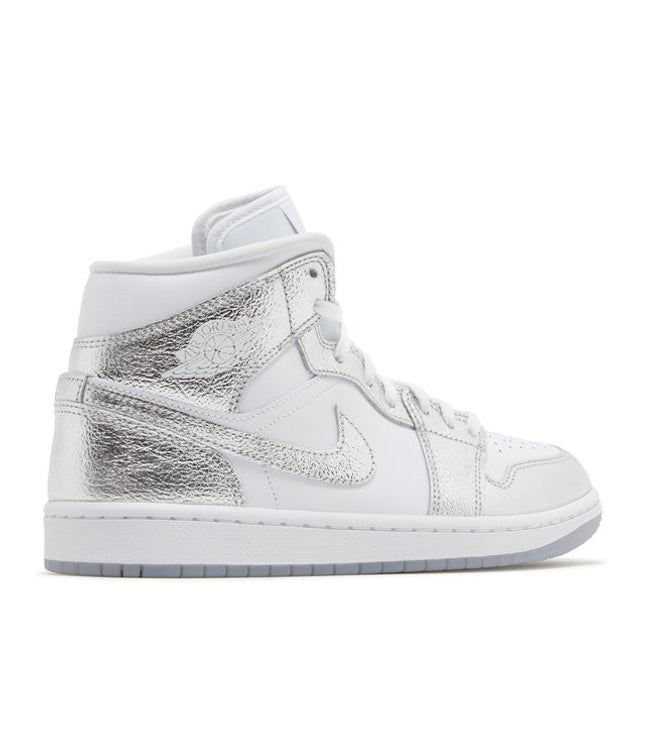 Jordan 1 Mid SE Metallic Silver (W)
