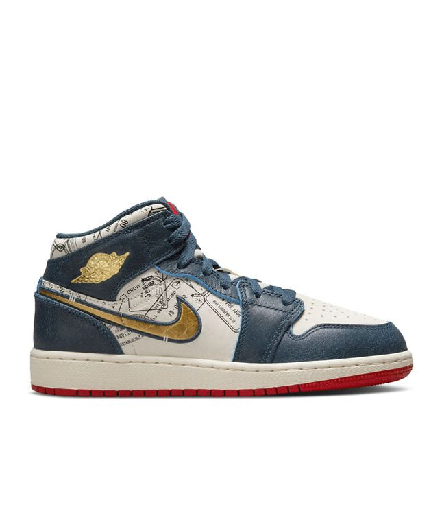 Jordan 1 Mid SE Take Flight Gold Swoosh (GS)