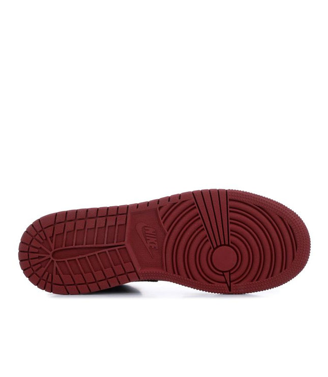 Jordan 1 Mid Team Red Black White (GS)
