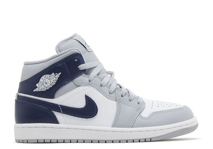 Jordan 1 Mid Wolf Grey Midnight Navy