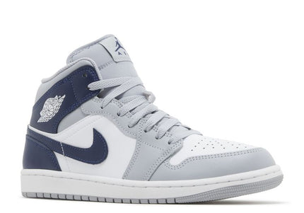 Jordan 1 Mid Wolf Grey Midnight Navy