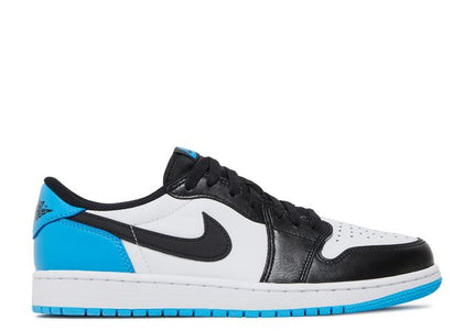Jordan 1 Retro Low OG Black Dark Powder Blue
