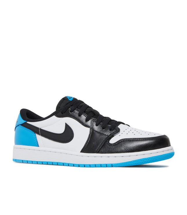Jordan 1 Retro Low OG Black Dark Powder Blue