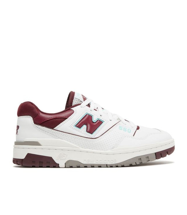 New Balance 550 Burgundy Cyan