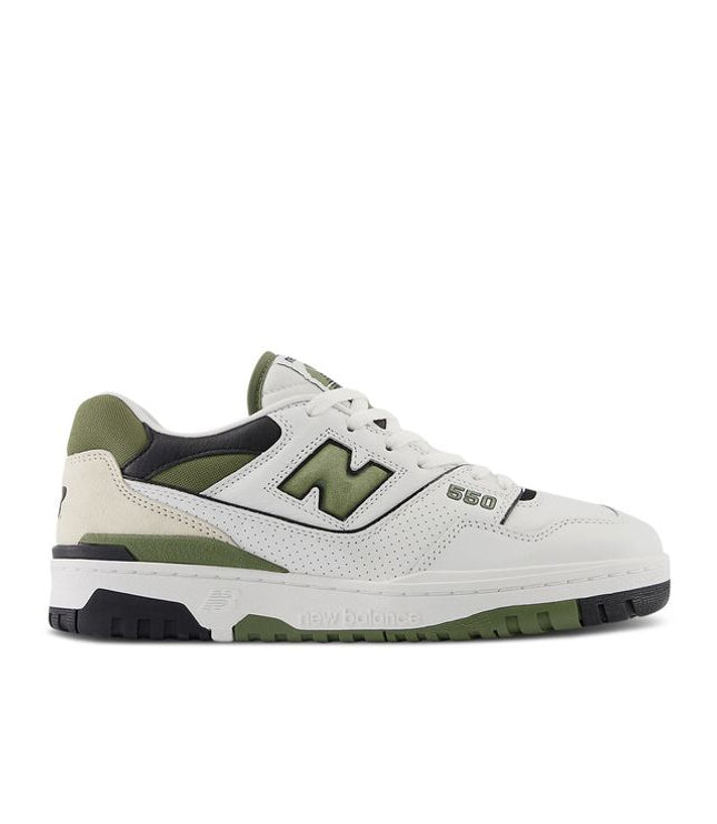 New Balance 550 White Dark Olivine