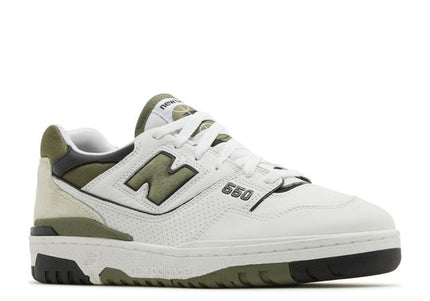 New Balance 550 White Dark Olivine