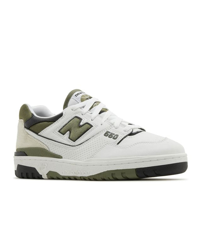 New Balance 550 White Dark Olivine