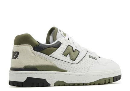 New Balance 550 White Dark Olivine