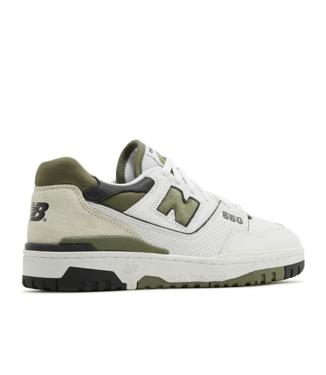 New Balance 550 White Dark Olivine