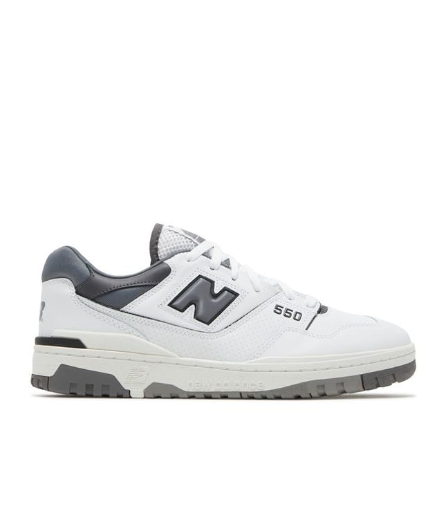 New Balance 550 White Grey Dark Grey