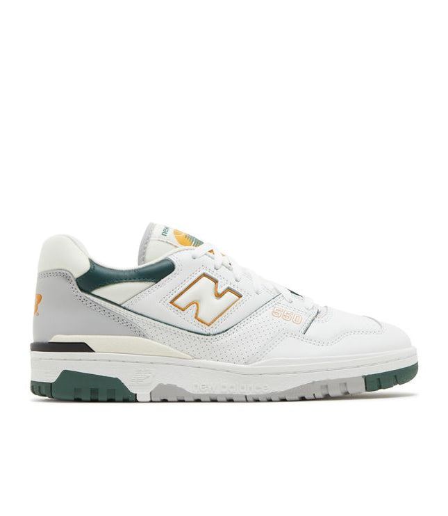New Balance 550 White Nightwatch Green