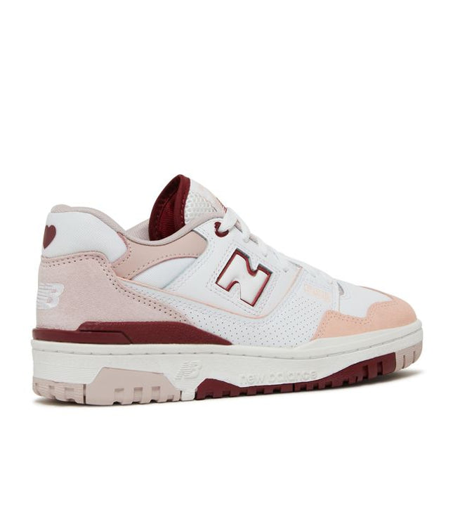 New Balance 550 White Scarlet (W)