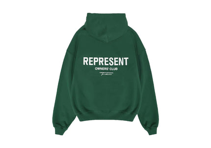 Represent Owner's Club Hoodie Racing Green