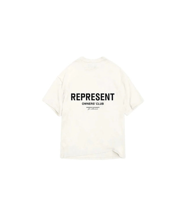 Represent Owner's Club T-Shirt Flat White/Black