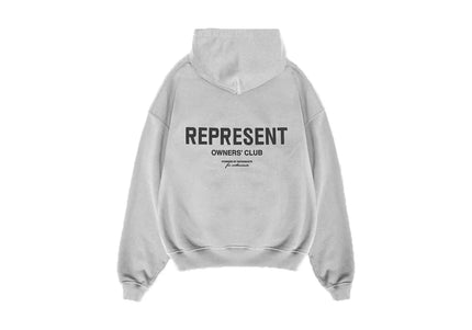 Represent Owners Club Hoodie Ash Grey