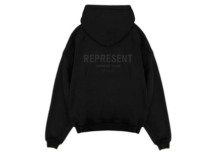 Represent Owners Club Hoodie Black Matte