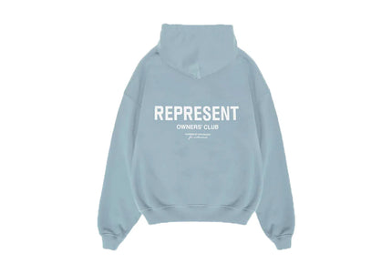 Represent Owners Club Hoodie Powder Blue