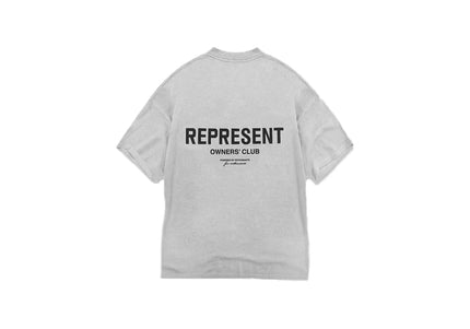 Represent Owners Club T-Shirt Ash Grey/Black
